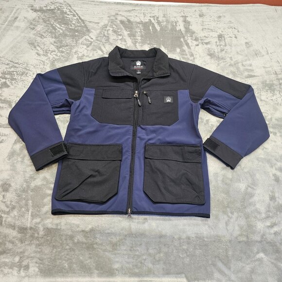 Alaskan Hardgear Force Nine Work Jacket Mens Large blue black 32211 waterproof